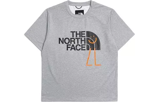 Футболка мужская серая The North Face, серый