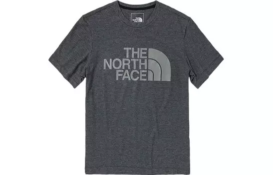 Футболка мужская серая The North Face, серый