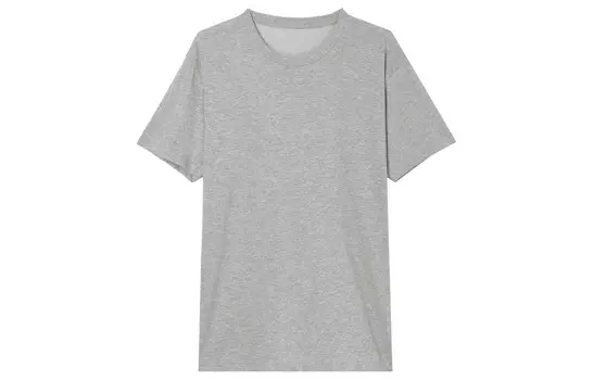 Футболка мужская серая Uniqlo, серый