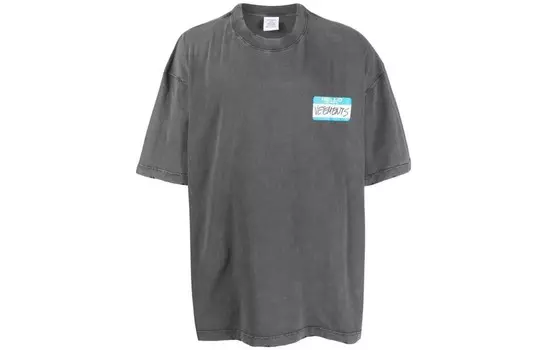 Футболка мужская серая Vetements, серый