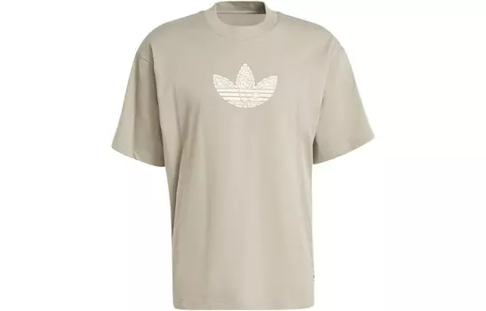 Футболка мужская серебристо-серая Adidas Originals, серый