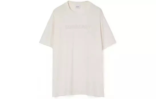 Футболка мужская серо-белая льняная серая Burberry, серый