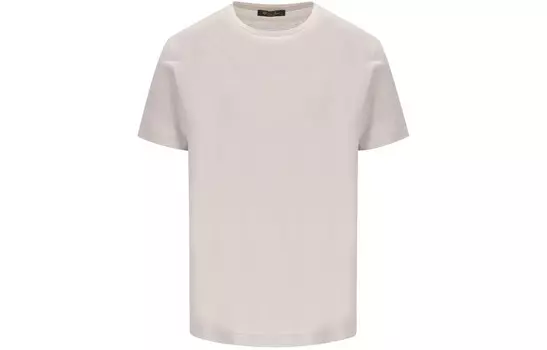 Футболка мужская серо-коричневая Loro Piana, коричневый