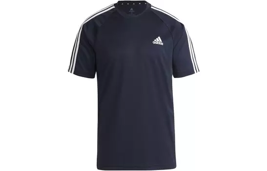 Футболка мужская синяя Adidas, синий