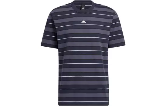 Футболка мужская синяя Adidas, синий