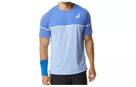 Футболка мужская синяя Asics, синий