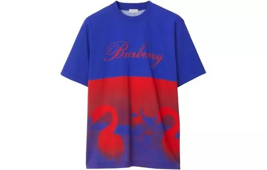Футболка мужская синяя Burberry, синий