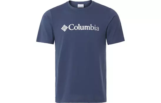 Футболка мужская синяя Columbia, синий