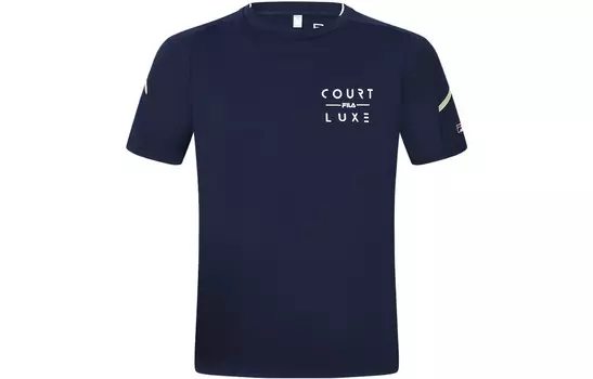 Футболка мужская синяя Fila, синий
