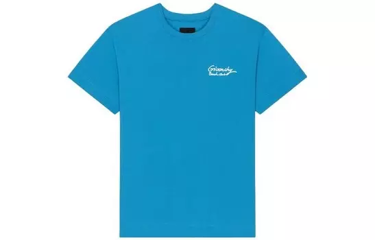 Футболка мужская синяя Givenchy, синий