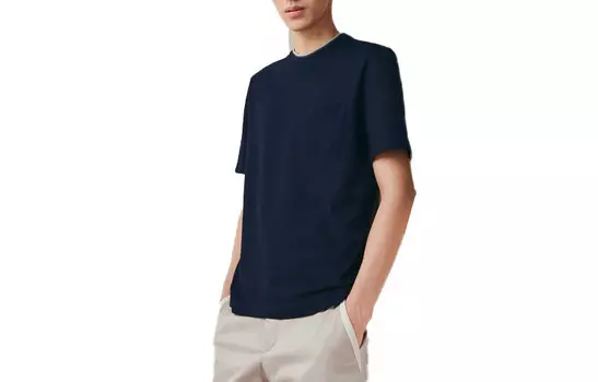 Футболка мужская синяя Hermes, синий