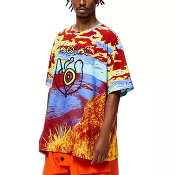 Футболка мужская синяя Loewe, синий