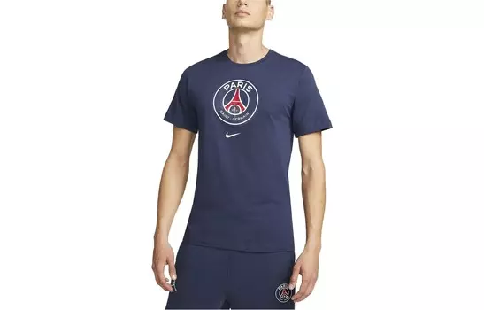 Футболка мужская синяя Nike, синий