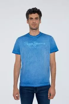 Футболка мужская синяя Pepe Jeans, синий