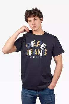 Футболка мужская синяя Pepe Jeans, синий