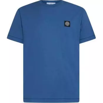 Футболка мужская синяя Stone Island, синий