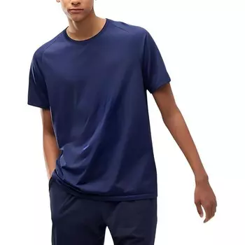 Футболка мужская синяя Uniqlo, синий