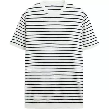 Футболка мужская синяя Zara, синий