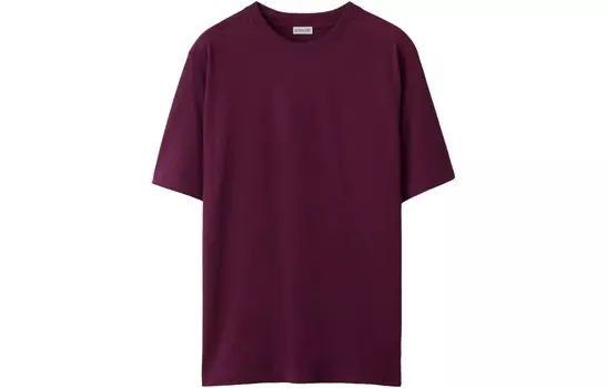 Футболка мужская сливово-красная Burberry, красный