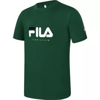 Футболка мужская сосново-зеленая Fila, зеленый