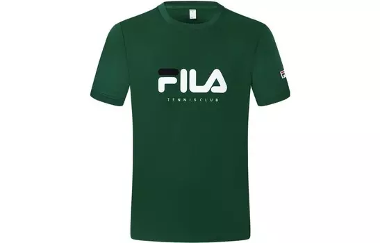 Футболка мужская сосново-зеленая Fila, зеленый