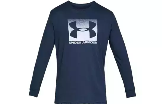 Футболка мужская спортивная темно-синяя Under Armour, темно-синий