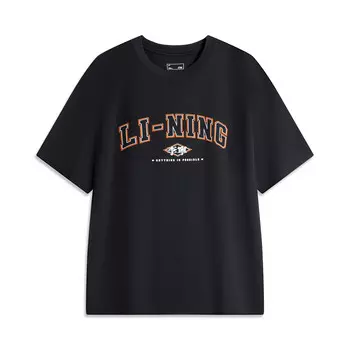 Футболка мужская Sports Life Collection черная Lining, черный