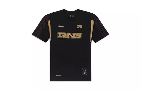 Футболка мужская Sports Life Collection черная Lining, черный
