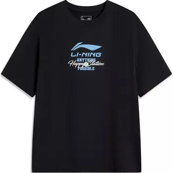 Футболка мужская Sports Life Collection черная Lining, черный