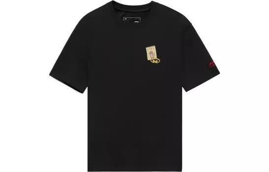 Футболка мужская Sports Life Collection черная Lining, черный