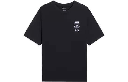 Футболка мужская Sports Life Collection черная Lining, черный