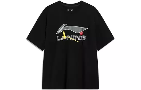 Футболка мужская Sports Life Collection черная Lining, черный