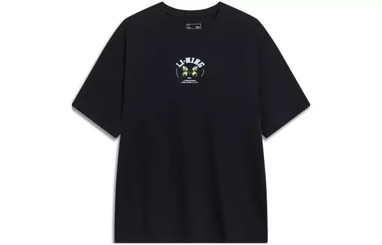 Футболка мужская Sports Life Collection черная Lining, черный