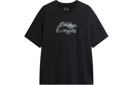 Футболка мужская Sports Life Collection черная Lining, черный