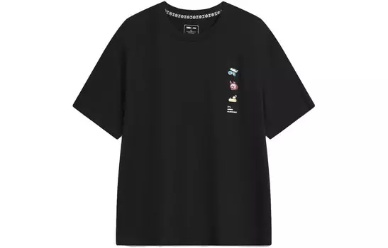 Футболка мужская Sports Life Collection черная Lining, черный