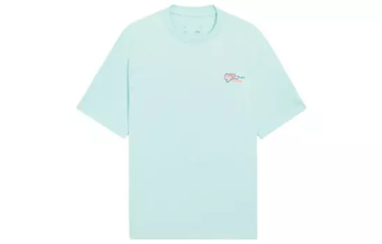Футболка мужская Sports Life Collection, цвет яичная скорлупа, синяя Lining, цвет Eggshell blue