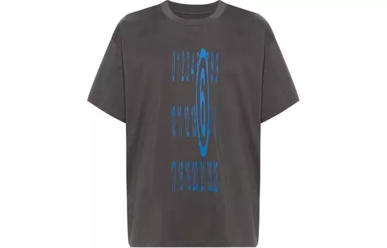 Футболка мужская средне-серая Mm6 Maison Margiela, серый