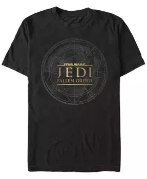 Футболка мужская Star Wars Jedi Fallen Order с логотипом карты Fifth Sun, черный