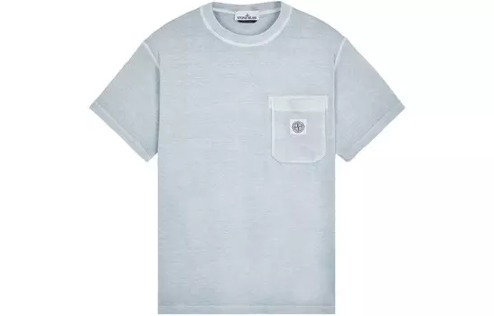 Футболка мужская Stone Island, голубой