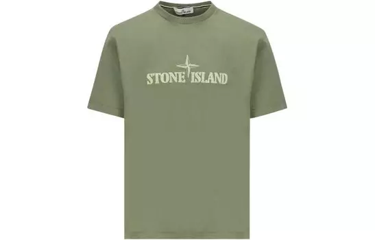 Футболка мужская Stone Island, зеленый