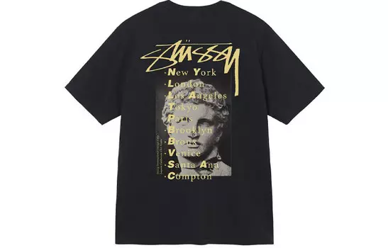 Футболка мужская Stussy, фиолетовый