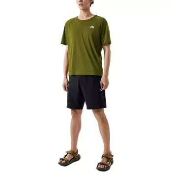 Футболка мужская SUN SMOOTH оливково-зеленая The North Face, оливково-зеленый