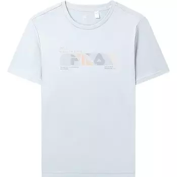 Футболка мужская светло-голубая Fila, светло-голубой