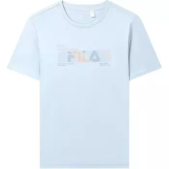 Футболка мужская светло-голубая Fila, светло-голубой