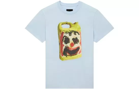 Футболка мужская светло-голубая Givenchy, светло-голубой