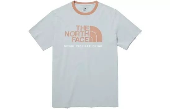 Футболка мужская светло-голубая The North Face, светло-голубой