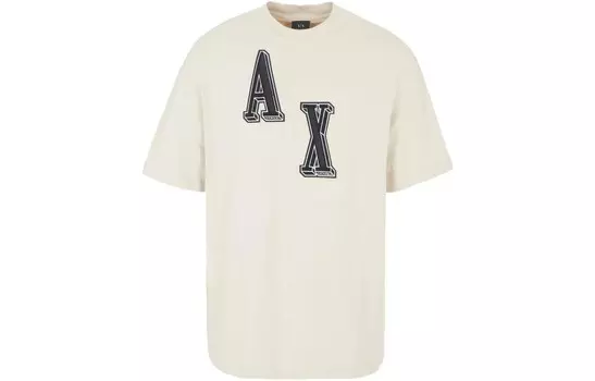 Футболка мужская светло-хаки Armani Exchange, хаки