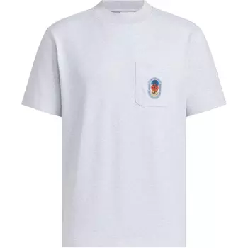 Футболка мужская светло-серая Adidas Originals, серый