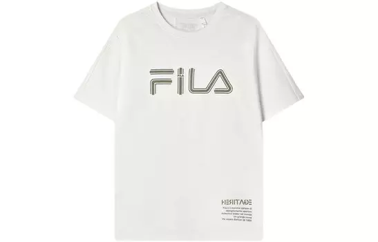 Футболка мужская светло-серая Fila, серый