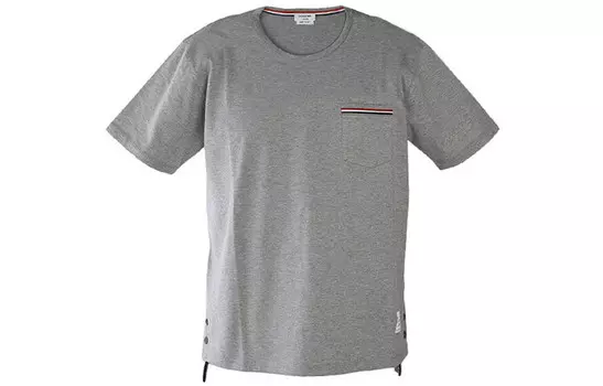 Футболка мужская светло-серая Thom Browne, серый